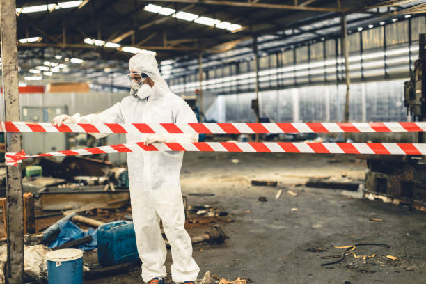 Professional Trauma Scene Cleanup technician working in Fleming, CO